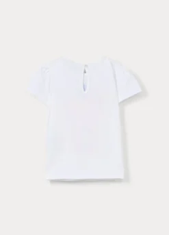 T-shirt in jersey di puro cotone bimba