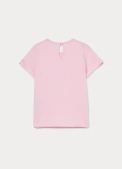 T-shirt in jersey di puro cotone bimba