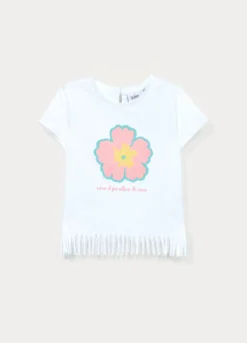 T-shirt in jersey di puro cotone bimba