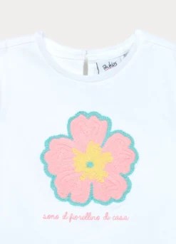 T-shirt in jersey di puro cotone bimba