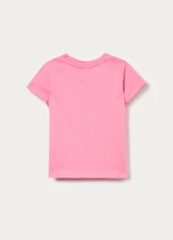 T-shirt in jersey di puro cotone bimba