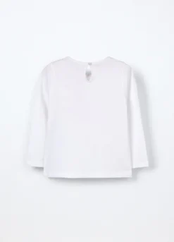 T-shirt in jersey di puro cotone neonata