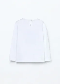 T-shirt in jersey di puro cotone neonata