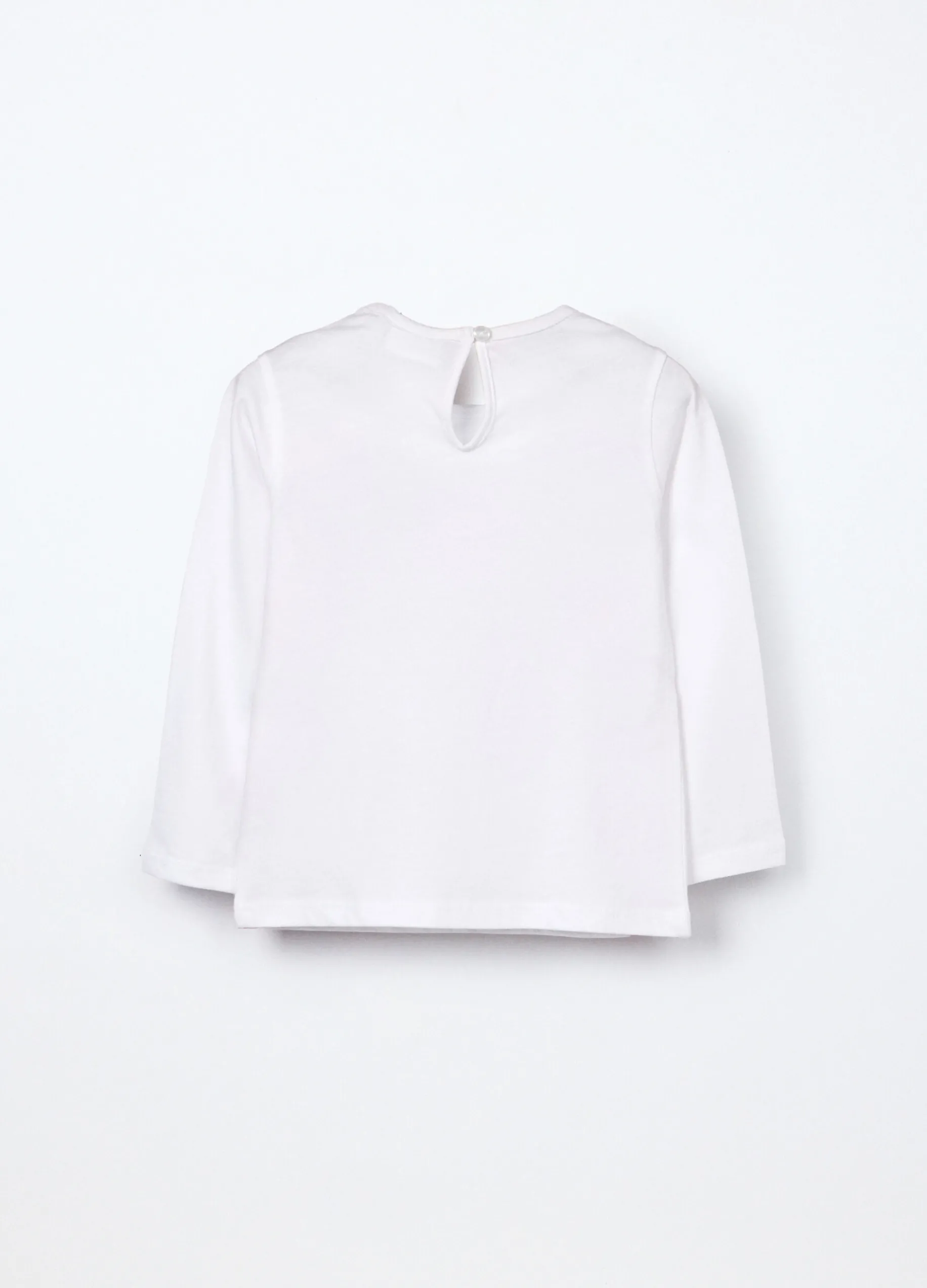T-shirt in jersey di puro cotone neonata