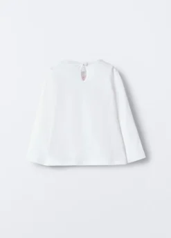 T-shirt in jersey di puro cotone bimba