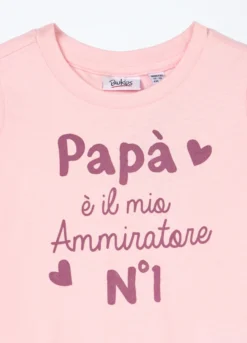 T-shirt in jersey di puro cotone neonata