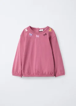 T-shirt in jersey di puro cotone bimba