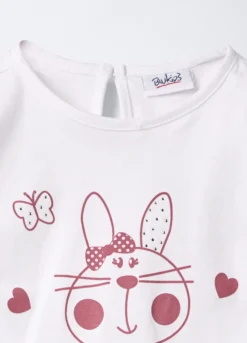 T-shirt in jersey di puro cotone bimba