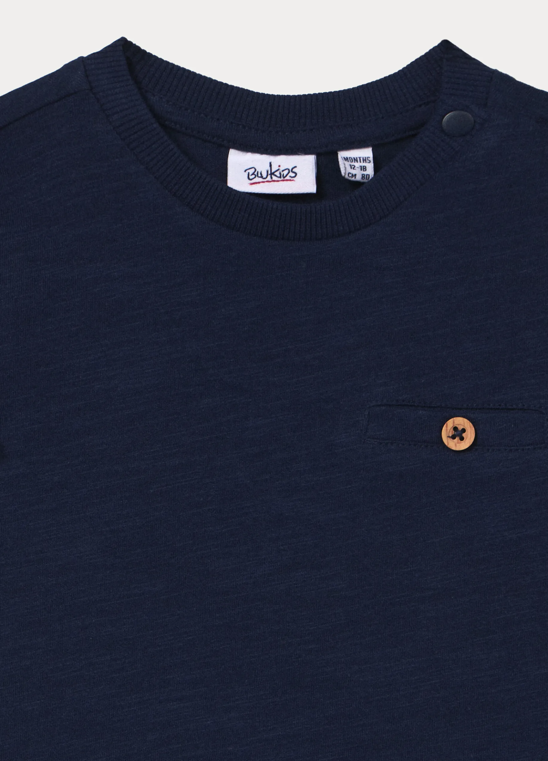 T-shirt in jersey di puro cotone bimbo