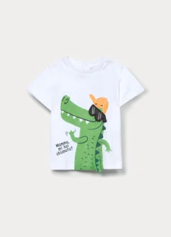 T-shirt in jersey di puro cotone bimbo