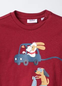 T-shirt in jersey di puro cotone bimbo