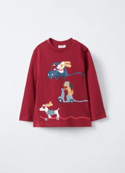 T-shirt in jersey di puro cotone bimbo