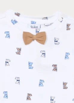 T-shirt in jersey di puro cotone bimbo
