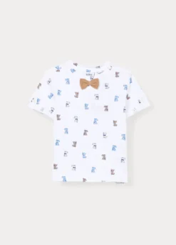 T-shirt in jersey di puro cotone bimbo