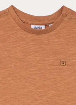T-shirt in jersey di puro cotone bimbo