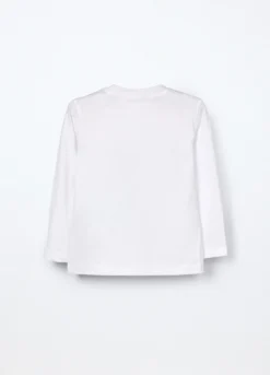 T-shirt in jersey di puro cotone neonato