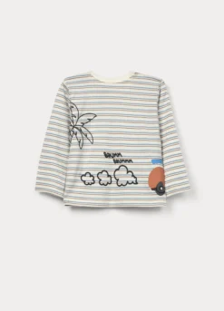 T-shirt in jersey di puro cotone bimbo