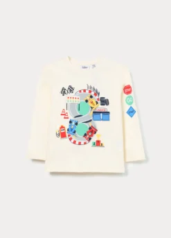 T-shirt in jersey di puro cotone bimbo