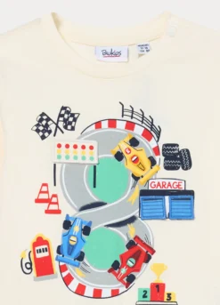 T-shirt in jersey di puro cotone bimbo