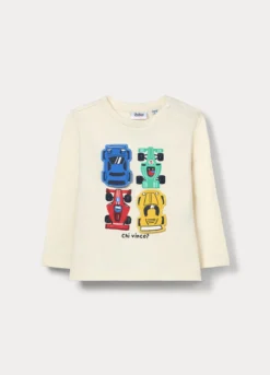 T-shirt in jersey di puro cotone bimbo