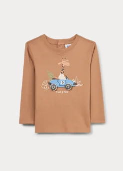T-shirt in jersey di puro cotone bimbo