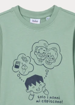 T-shirt in jersey di puro cotone bimbo