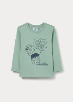 T-shirt in jersey di puro cotone bimbo