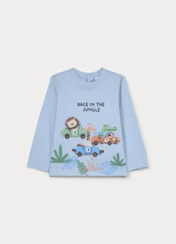 T-shirt in jersey di puro cotone bimbo