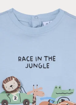 T-shirt in jersey di puro cotone bimbo