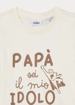 T-shirt in jersey di puro cotone bimbo