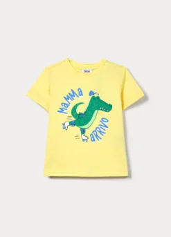T-shirt in jersey di puro cotone bimbo