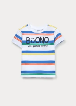T-shirt in jersey di puro cotone bimbo
