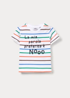 T-shirt in jersey di puro cotone bimbo