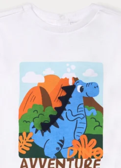T-shirt in jersey di puro cotone bimbo