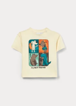 T-shirt in jersey di puro cotone bimbo