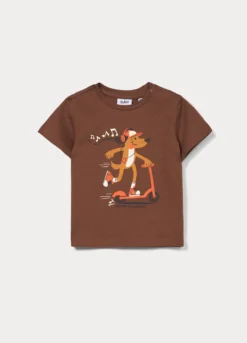 T-shirt in jersey di puro cotone bimbo