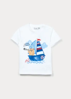 T-shirt in jersey di puro cotone bimbo