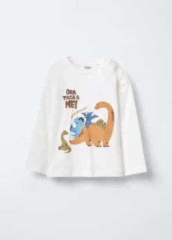 T-shirt in jersey di puro cotone bimbo