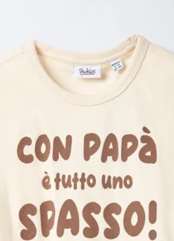 T-shirt in jersey di puro cotone bimbo