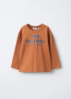 T-shirt in jersey di puro cotone bimbo