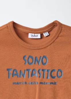 T-shirt in jersey di puro cotone bimbo