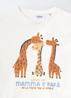 T-shirt in jersey di puro cotone bimbo