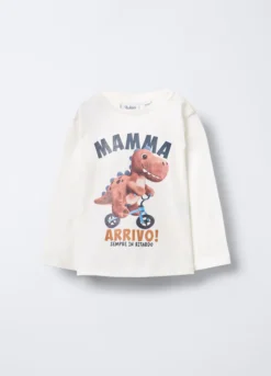 T-shirt in jersey di puro cotone bimbo