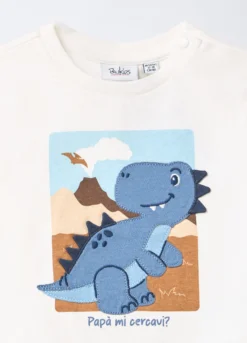 T-shirt in jersey di puro cotone bimbo