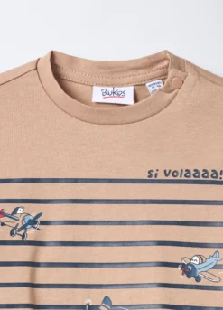 T-shirt in jersey di puro cotone bimbo