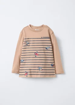 T-shirt in jersey di puro cotone bimbo