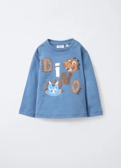 T-shirt in jersey di puro cotone bimbo