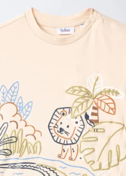 T-shirt in jersey di puro cotone bimbo