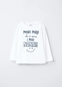 T-shirt in jersey di puro cotone bimbo