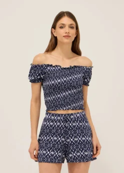 T-shirt in jersey di viscosa stretch donna